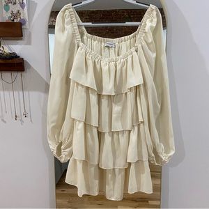 WeWoreWhat Ruffle Tiered Dress